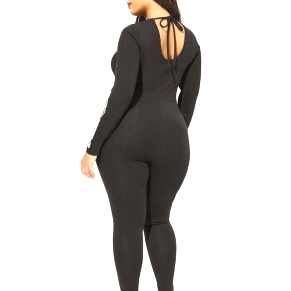❤️NWT VINTAGE TORRID GLOW IN THE DARK SKELETON BODYSUIT HALLOWEEN COSTUME 4X - Picture 2 of 9